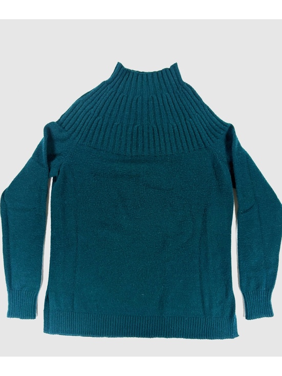 Anthropologie Sweaters - By Anthropologie Teal Turtleneck Statement Sweater